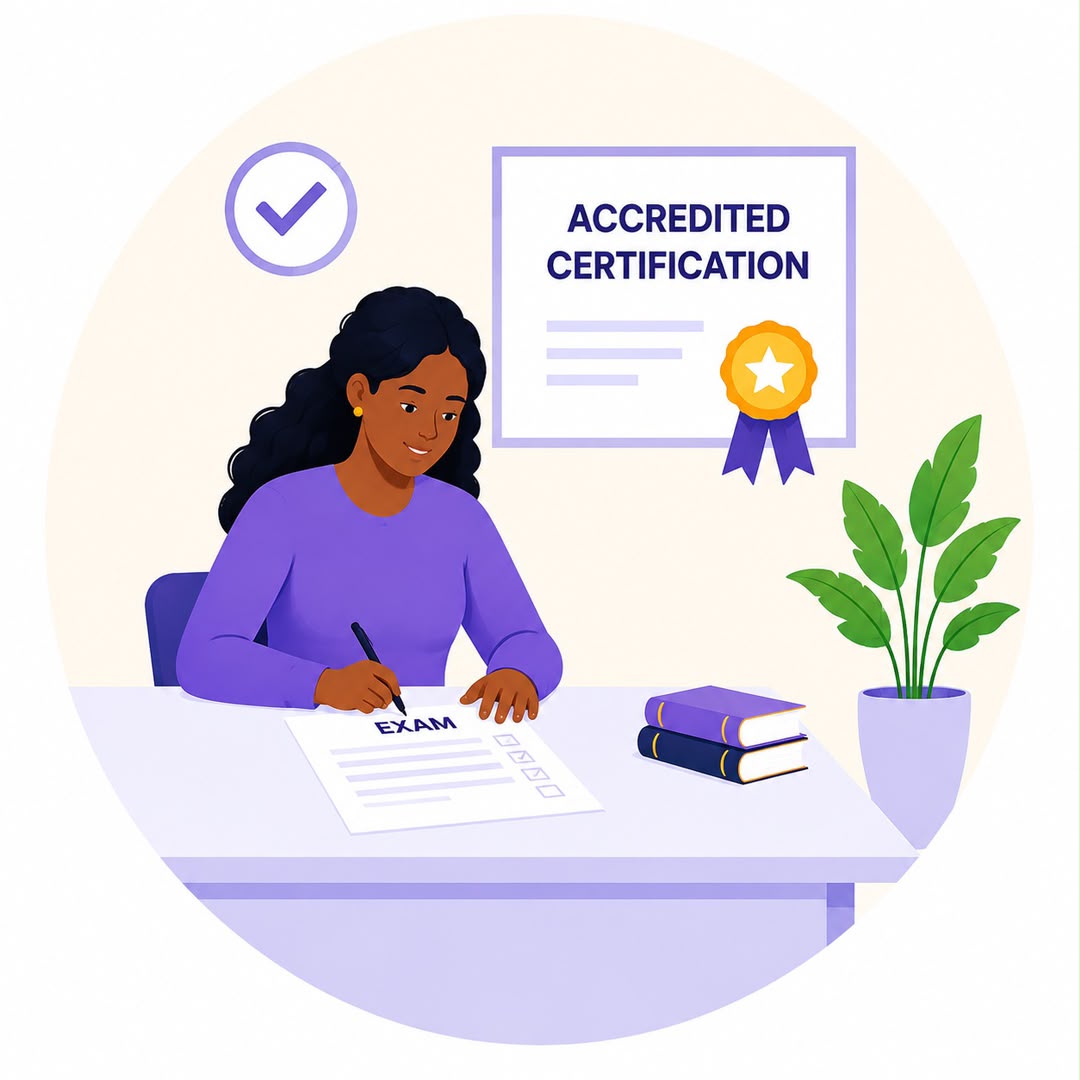 Take the official exam